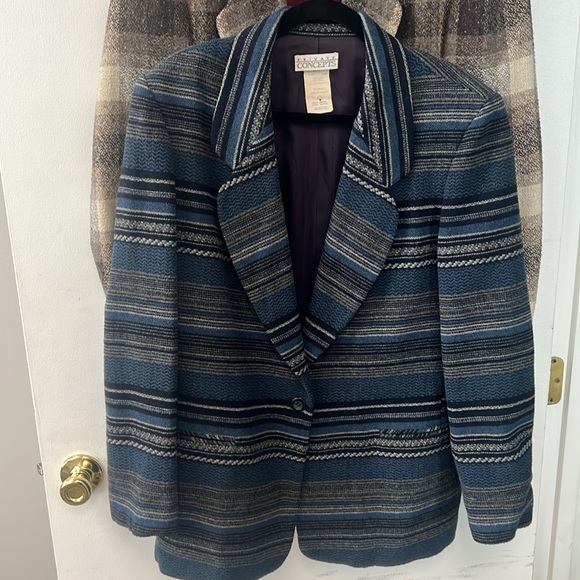 ( Lot of 2 ) - Private Concepts - plaid blazer - Picture 6 of 10